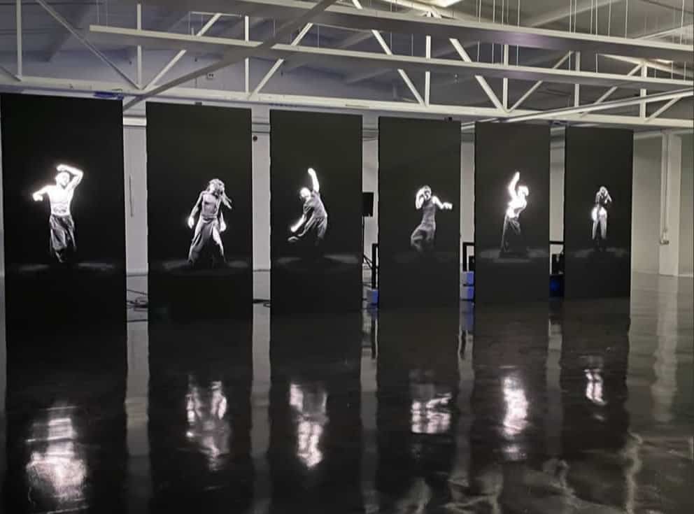 dancers on LED Screens